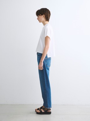 Organic cotton knit cropped alex 詳細画像