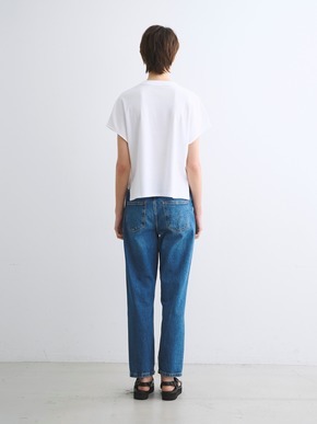 Organic cotton knit cropped alex 詳細画像