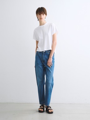 Organic cotton knit cropped alex 詳細画像