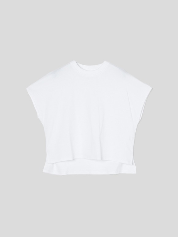 Organic cotton knit cropped alex