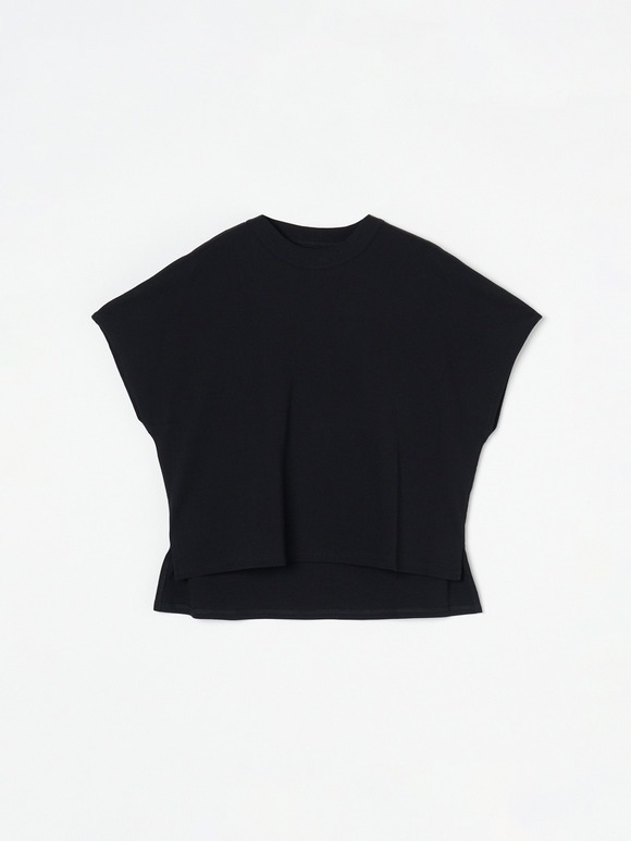 Organic cotton knit cropped alex