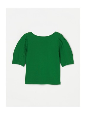 Organic cotton knit half ginger 詳細画像