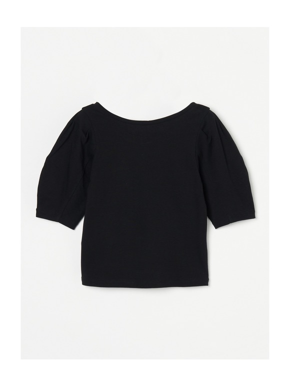 Organic cotton knit half ginger