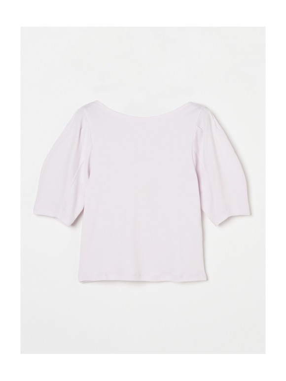 Organic cotton knit half ginger