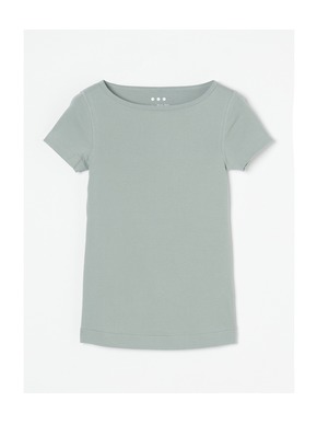 Organic cotton Knit s/s ginger 詳細画像