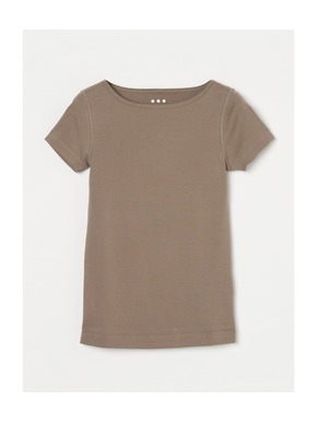 Organic cotton Knit s/s ginger 詳細画像
