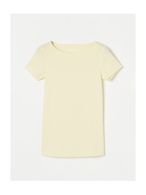 Organic cotton Knit s/s ginger 詳細画像