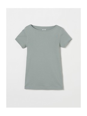 Organic cotton Knit s/s ginger 詳細画像