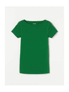 Organic cotton Knit s/s ginger 詳細画像