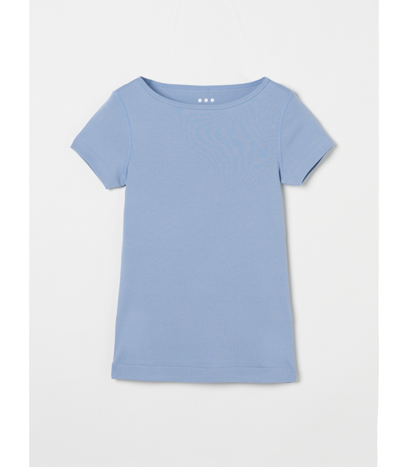 Organic cotton Knit s/s ginger 詳細画像 cloudy blue 2