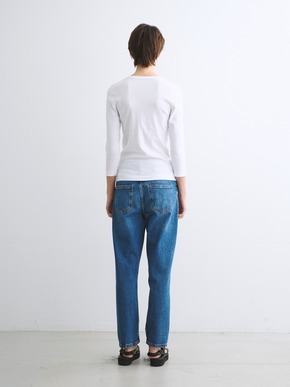 Organic cotton knit 3/4sleeve jessica 詳細画像