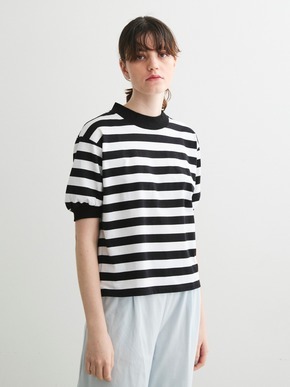 Big stripe puff s/s tee 詳細画像