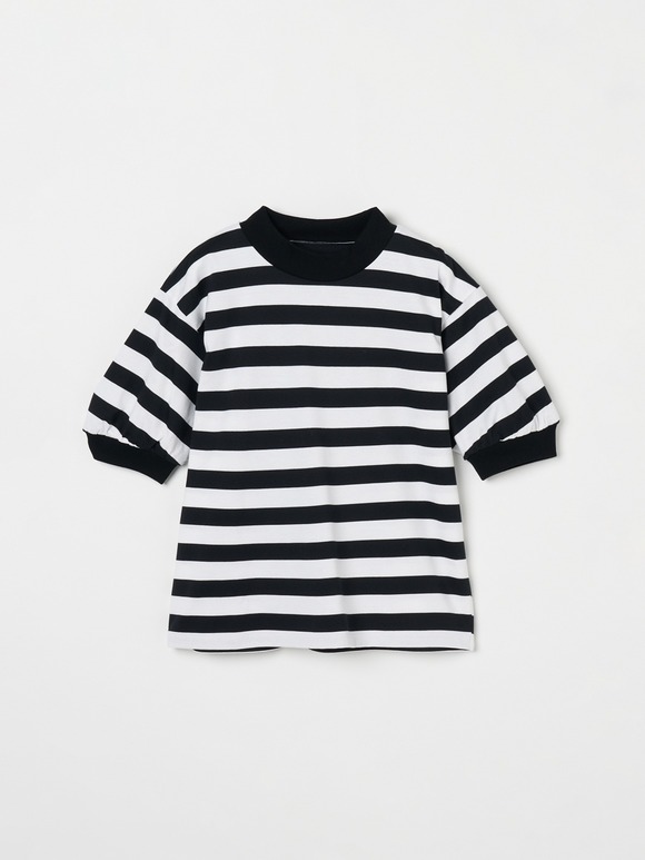 Big stripe puff s/s tee