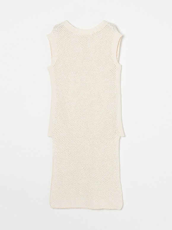 Basket mesh dress