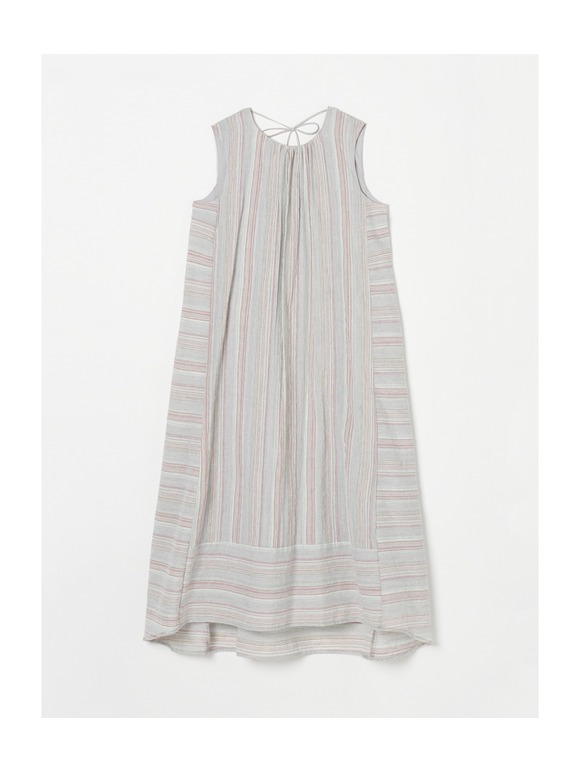 Stripe cotton flair dress