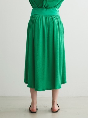 Weekend dress crepe gauze skirt 詳細画像