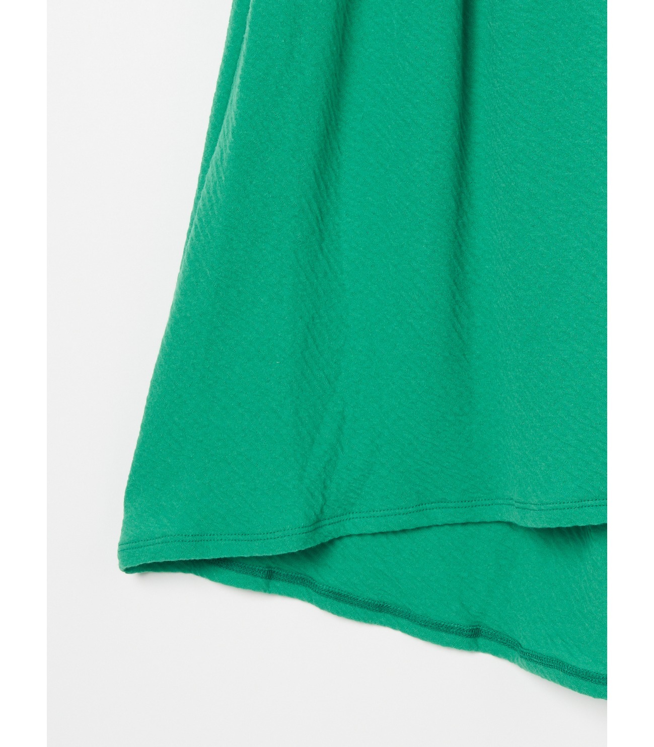 Weekend dress crepe gauze skirt 詳細画像 green 4