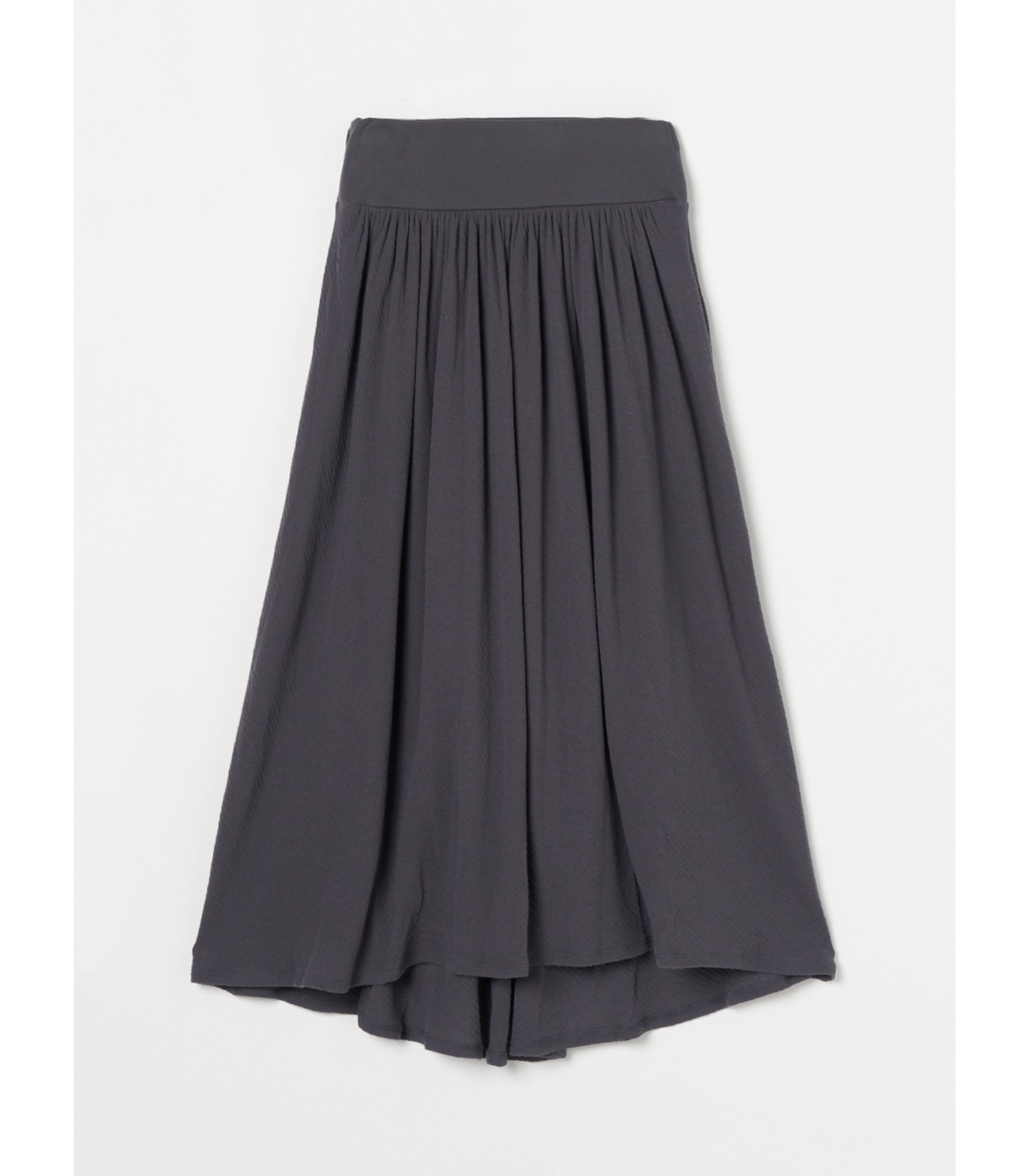 Weekend dress crepe gauze skirt 詳細画像 ink black 2