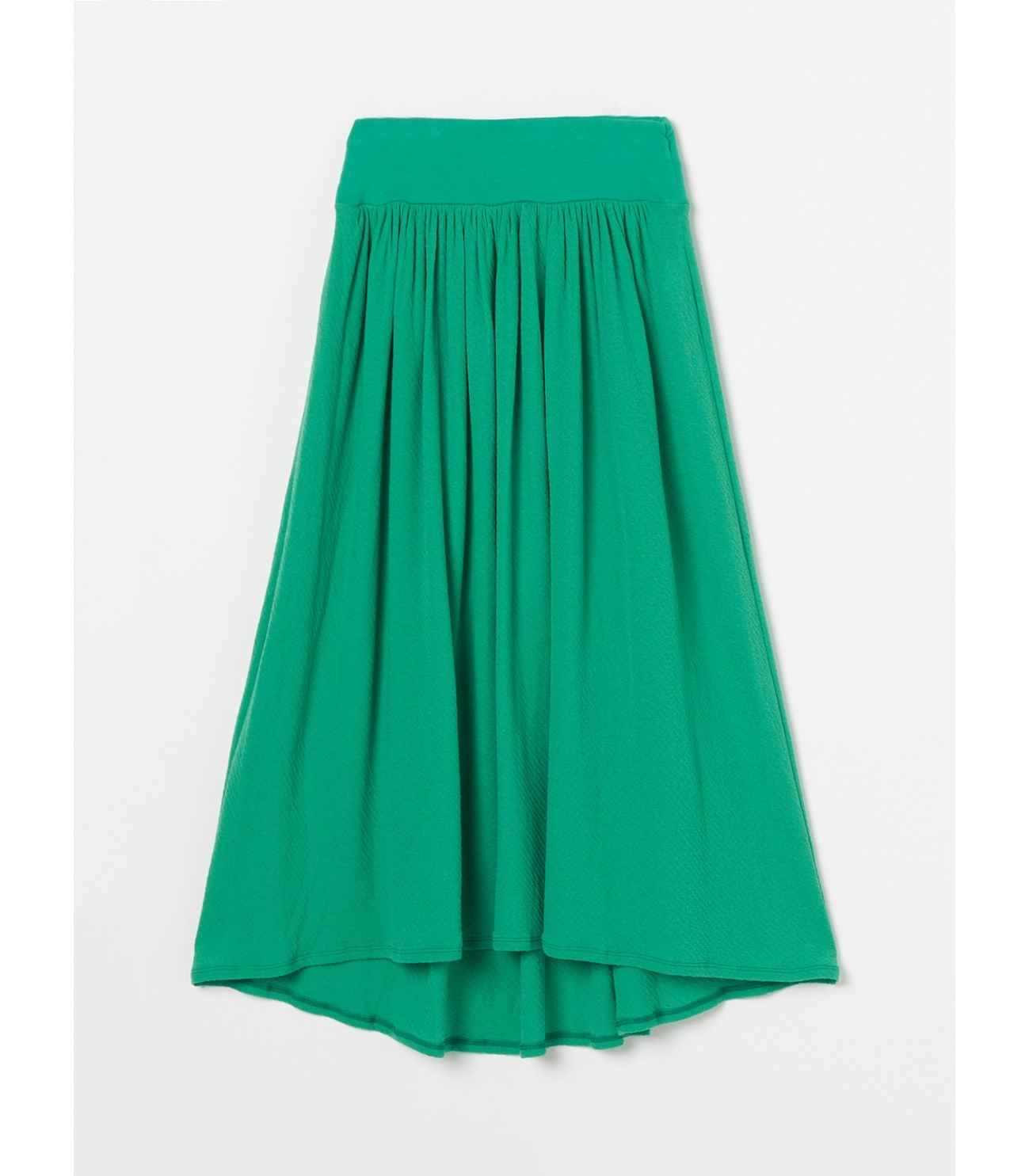 Weekend dress crepe gauze skirt 詳細画像 green 2