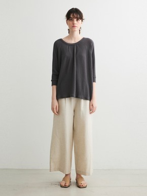 Weekend dress crepe gauze tee 詳細画像