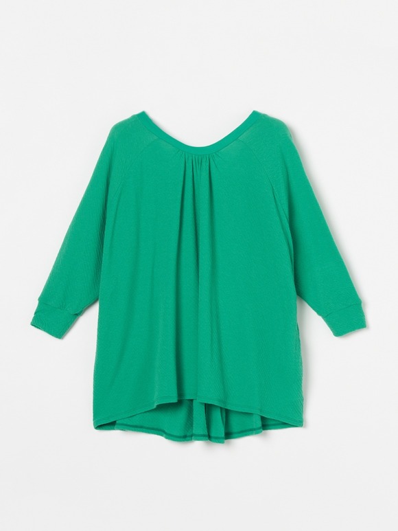 Weekend dress crepe gauze tee