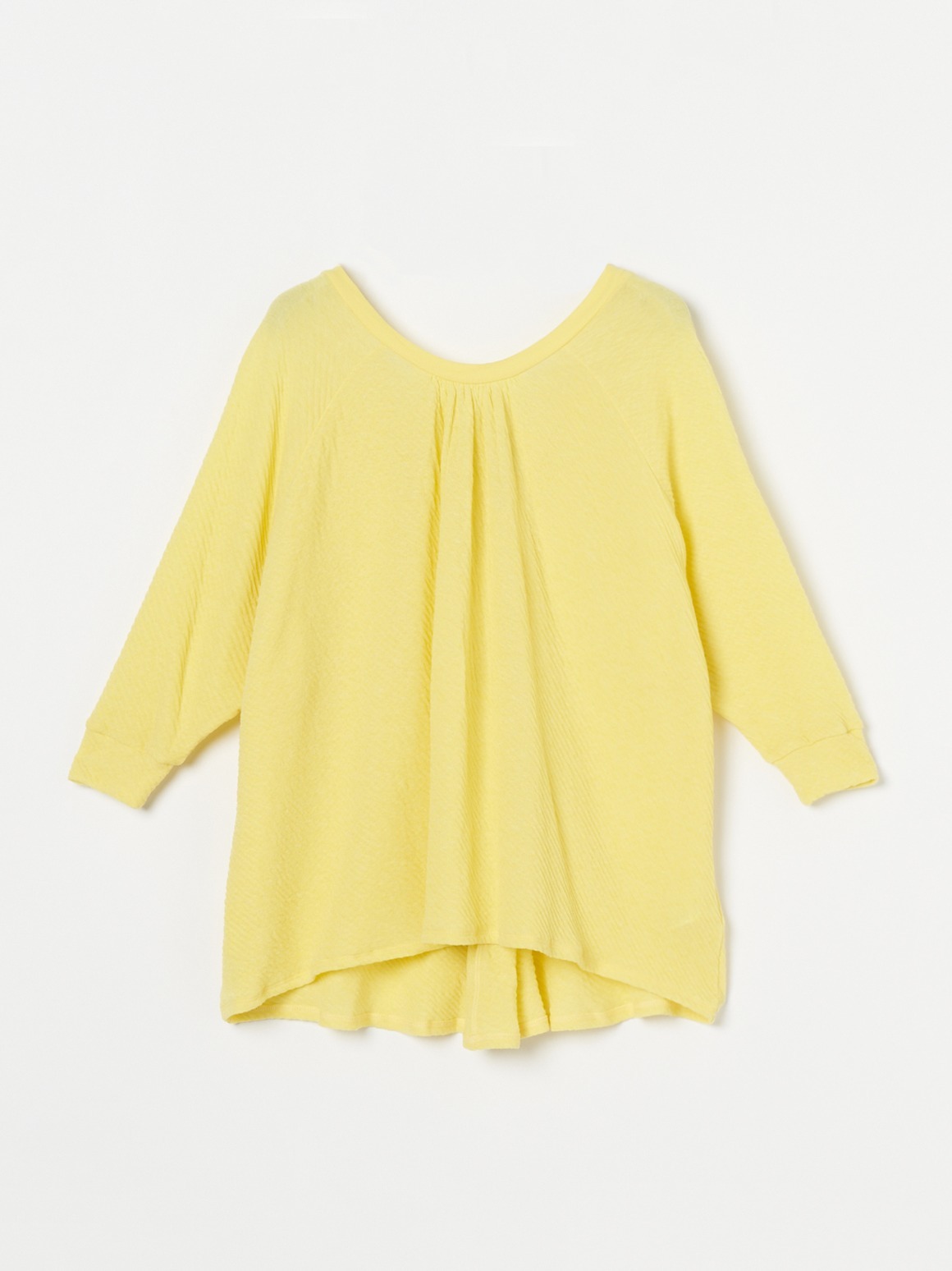 Weekend dress crepe gauze tee|スリードッツ オフィシャルオンライン