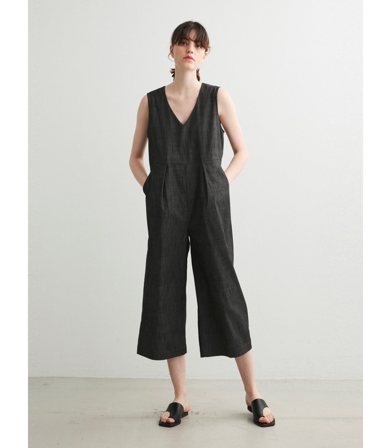 Dungaree all in one 詳細画像 black 9