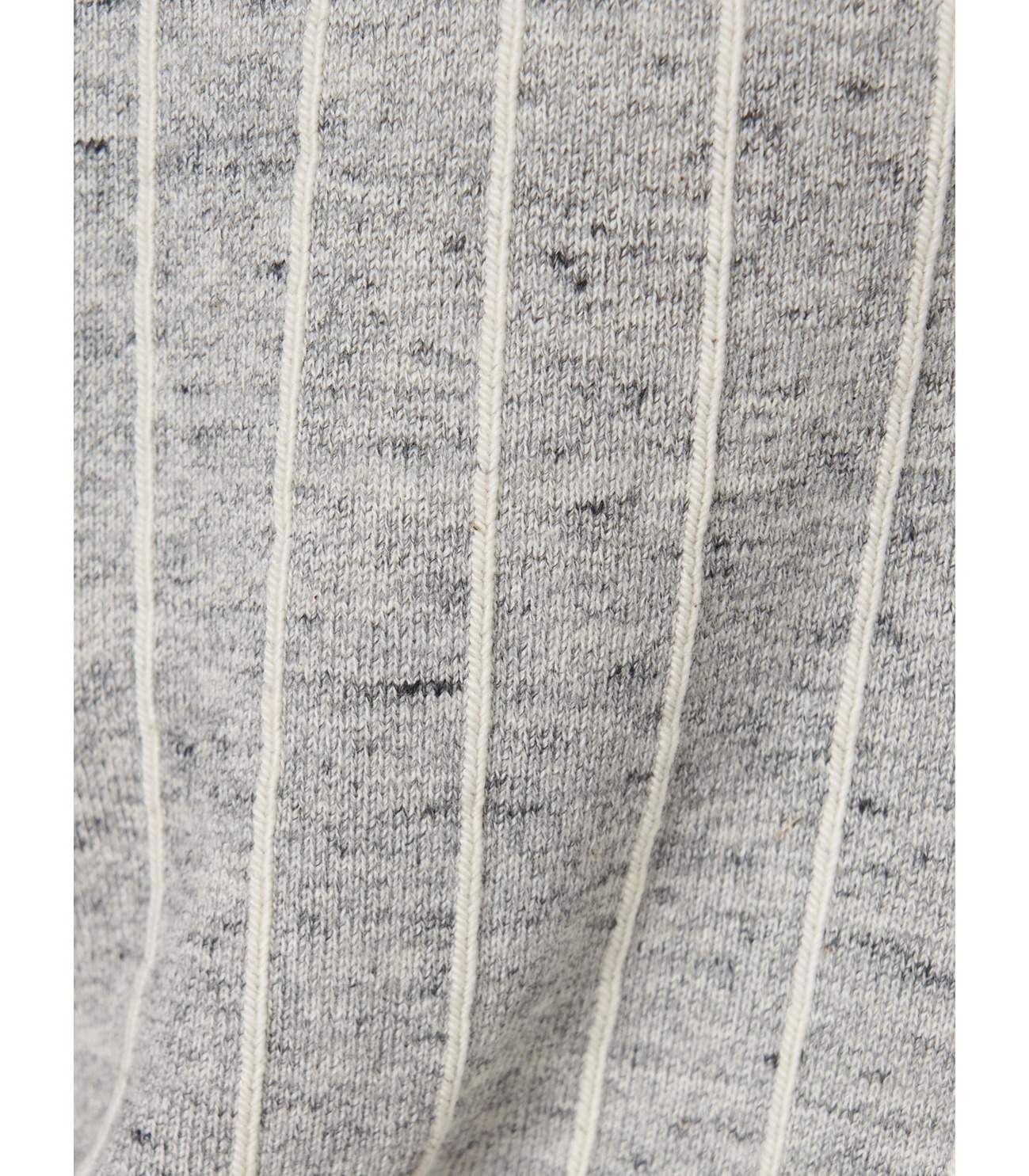 Men's fleece stripe s/s crewneck 詳細画像 granite multi 5