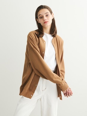 Light weight cardboard  snap cardigan 詳細画像