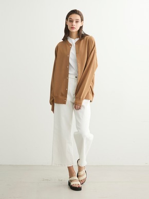 Light weight cardboard  snap cardigan 詳細画像