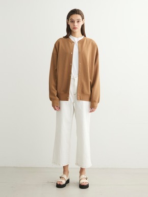 Light weight cardboard  snap cardigan 詳細画像