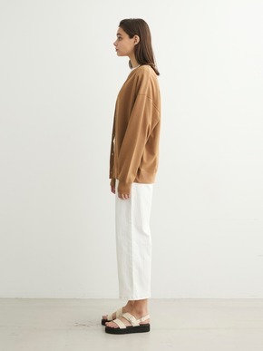 Light weight cardboard  snap cardigan 詳細画像