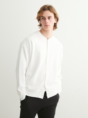 Light weight cardboard  snap cardigan 詳細画像