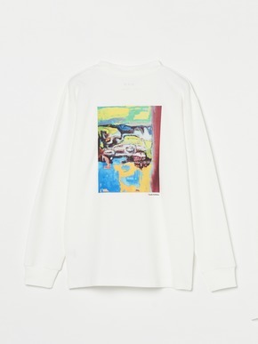 Graphic l/s crew neck tee 詳細画像