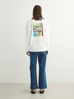 Graphic l/s crew neck tee 詳細画像