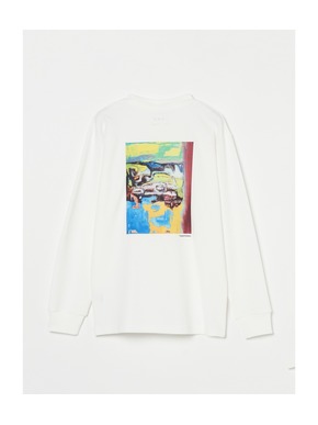 Graphic l/s crew neck tee 詳細画像