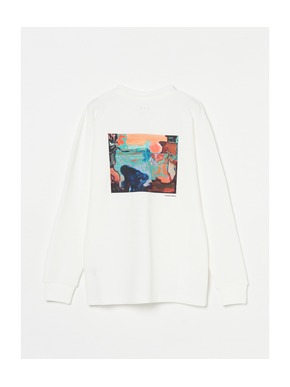 Graphic l/s crew neck tee 詳細画像