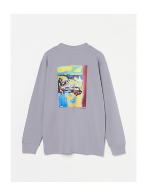 Graphic l/s crew neck tee 詳細画像