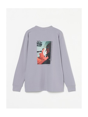 Graphic l/s crew neck tee 詳細画像