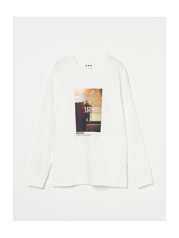 Graphic l/s crew neck tee
