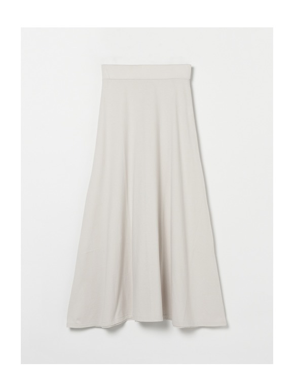 Supima cotton aline long skirt