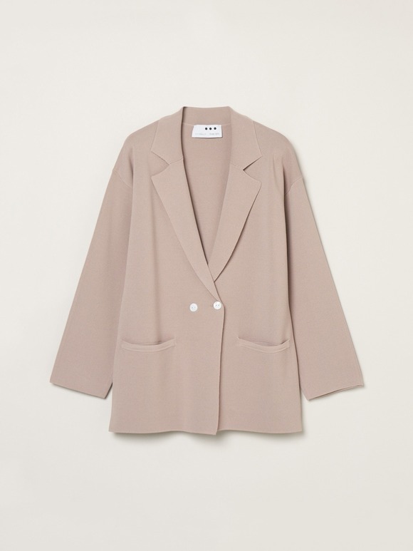 Knit outer l/s jacket