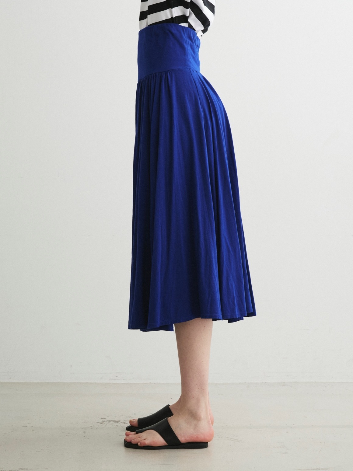 Jersey colette medium long skirt｜スリードッツ オフィシャル