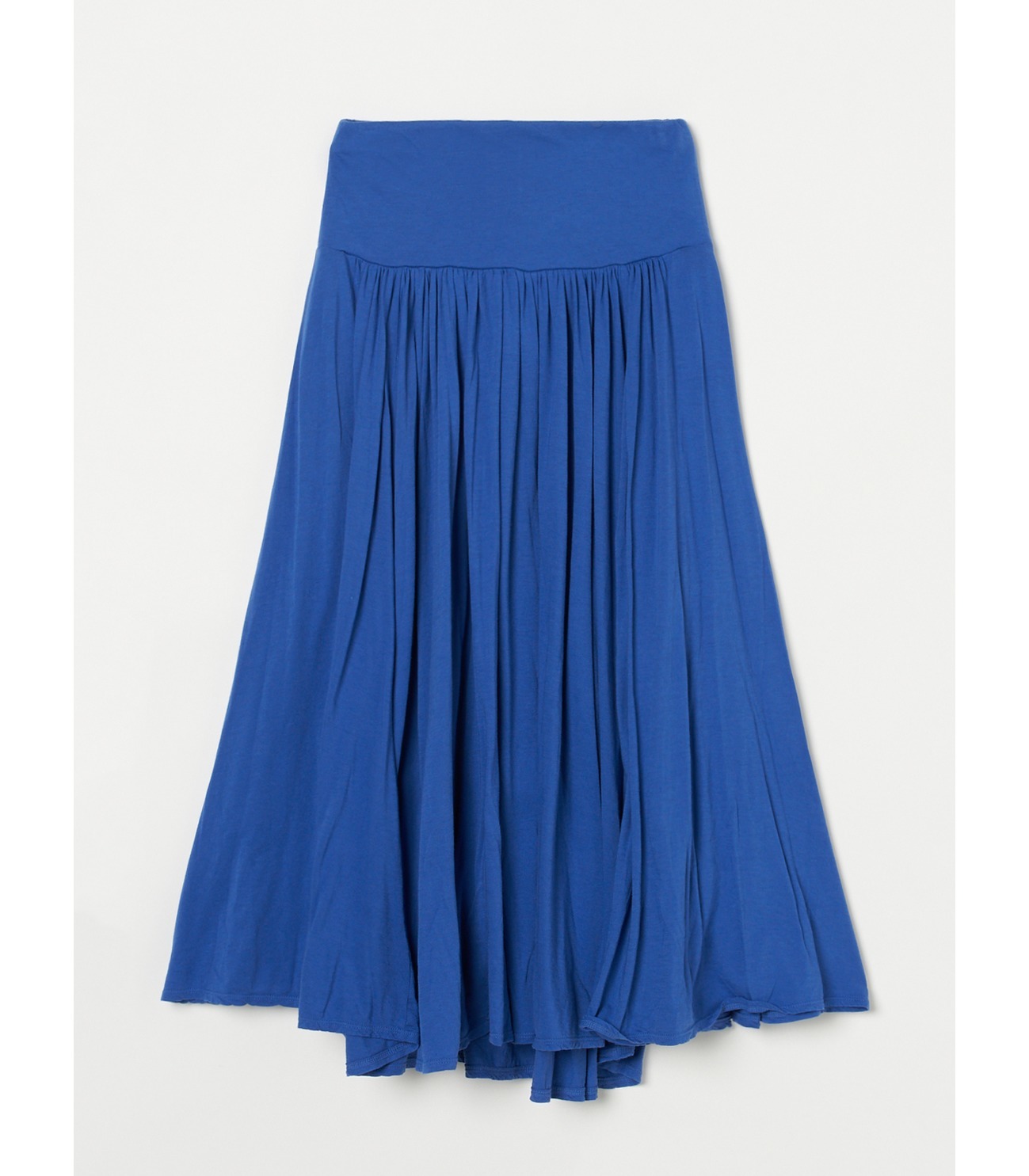 Jersey colette medium long skirt 詳細画像 surf blue 2