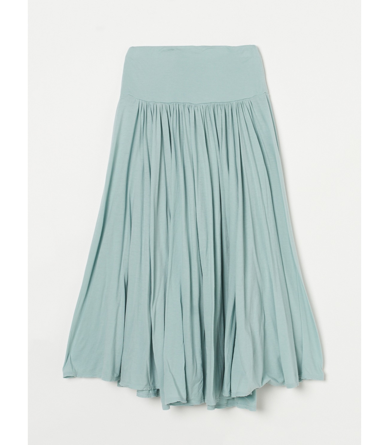 Jersey colette medium long skirt 詳細画像 fade mint 1