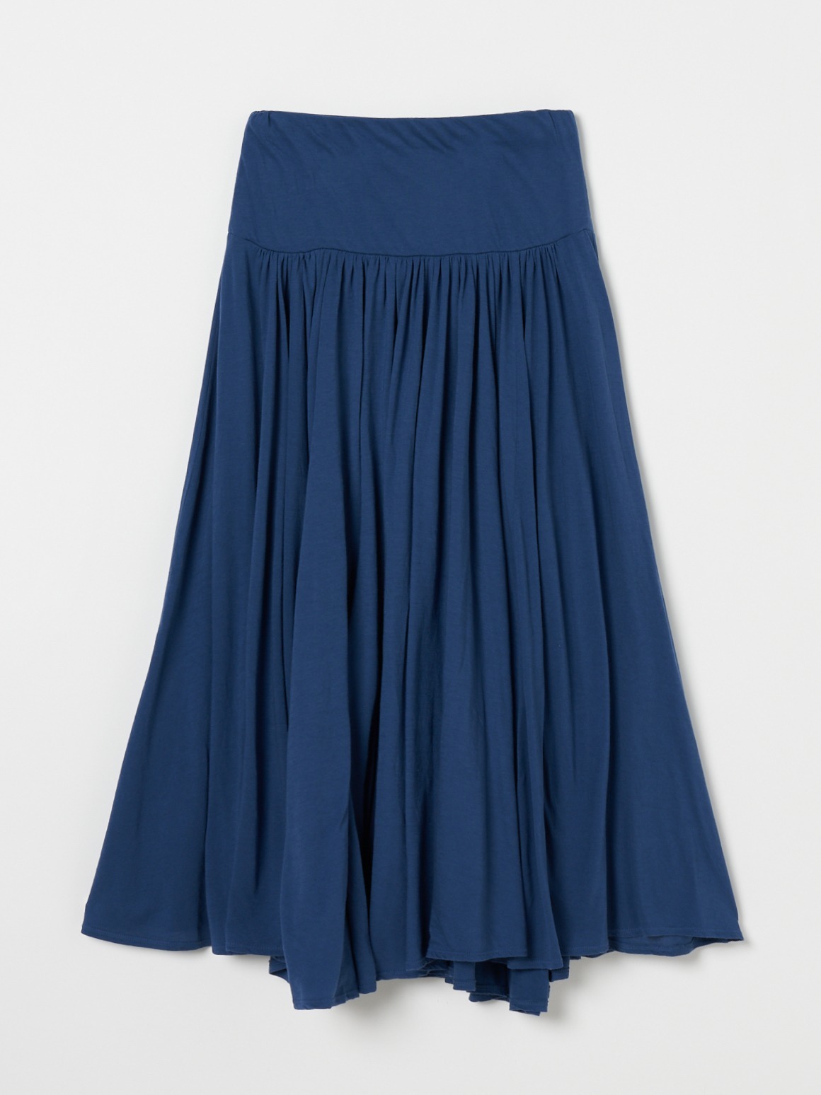 Jersey colette medium long skirt 詳細画像 calm blue 2