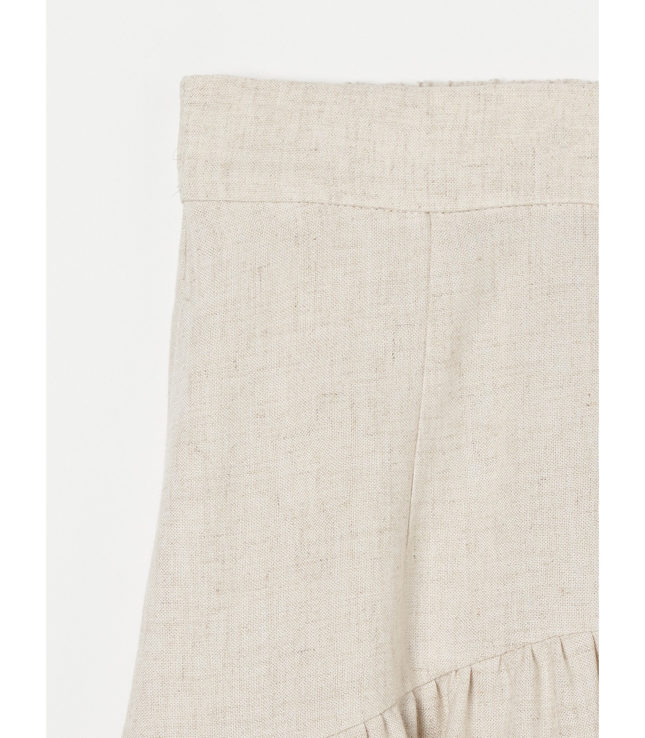 Linen rayon skirt 詳細画像 beige 3