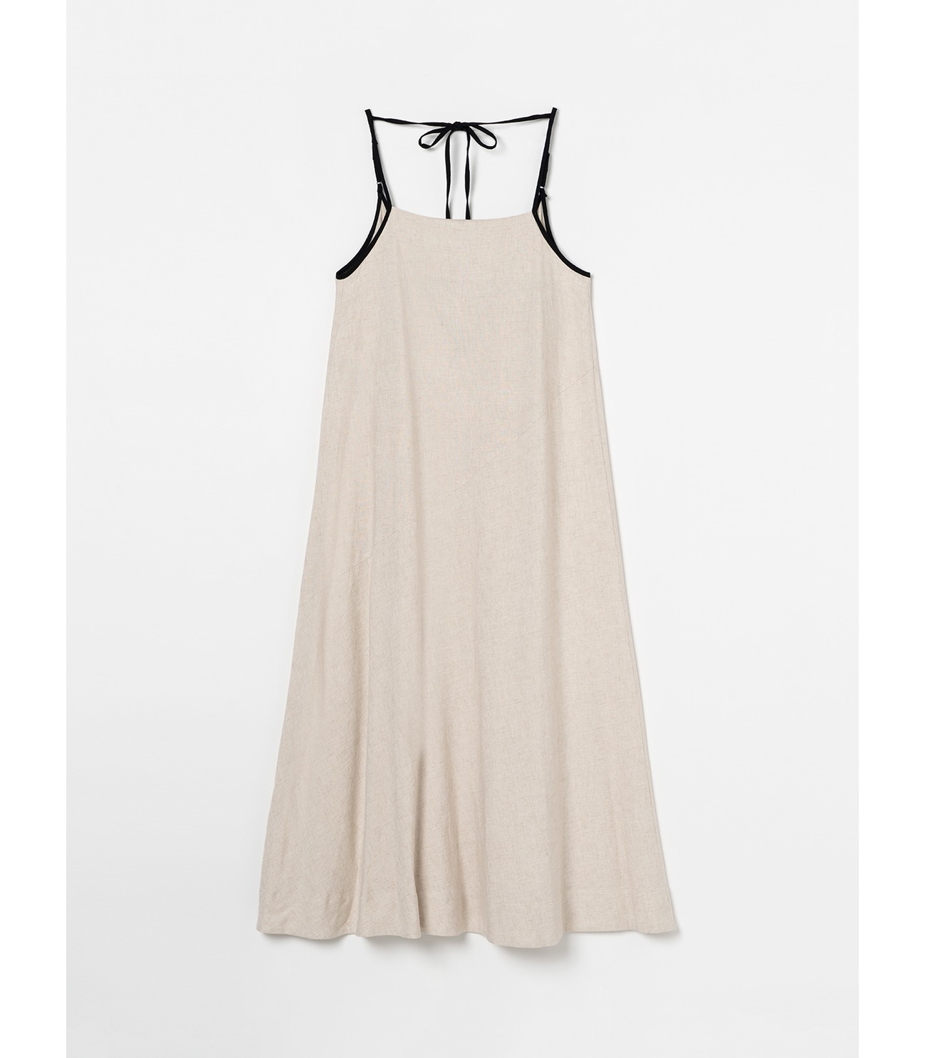Linen rayon apron dress 詳細画像 beige 2