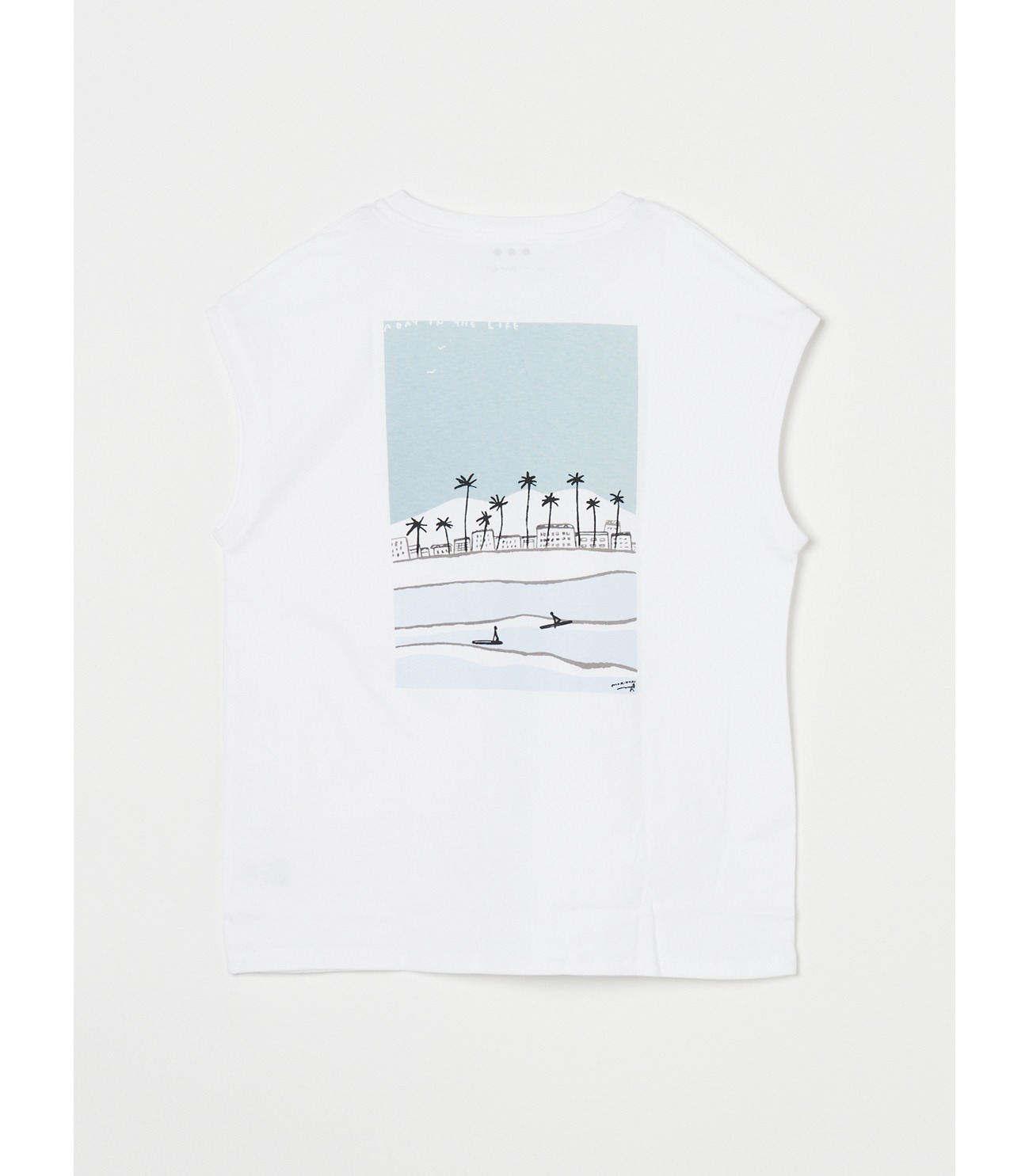 Graphic tee1 tank 詳細画像 a day in the sun 1