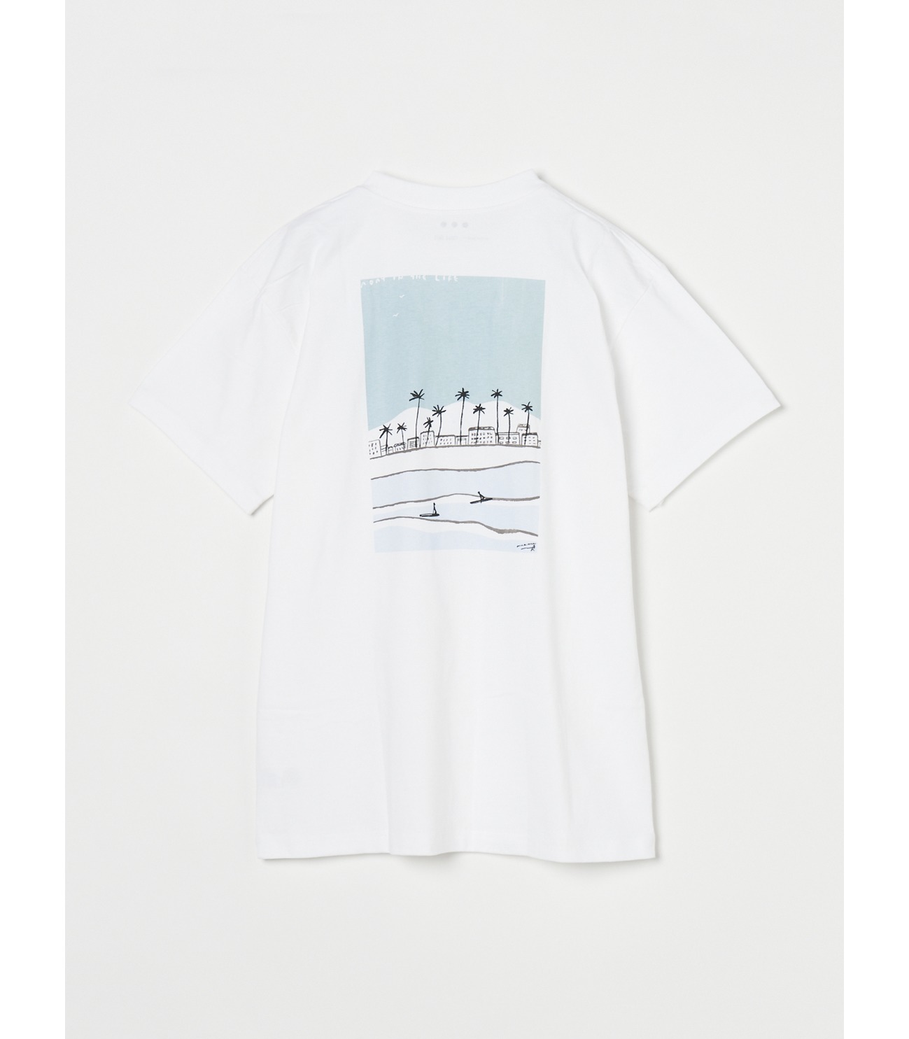 Unisex graphic tee 1 s/s crewneck 詳細画像 a day in the sun 1